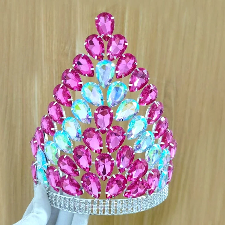 Pageant Crown Tiara Princess Birthday Party Decorations Beauty Royal Crown