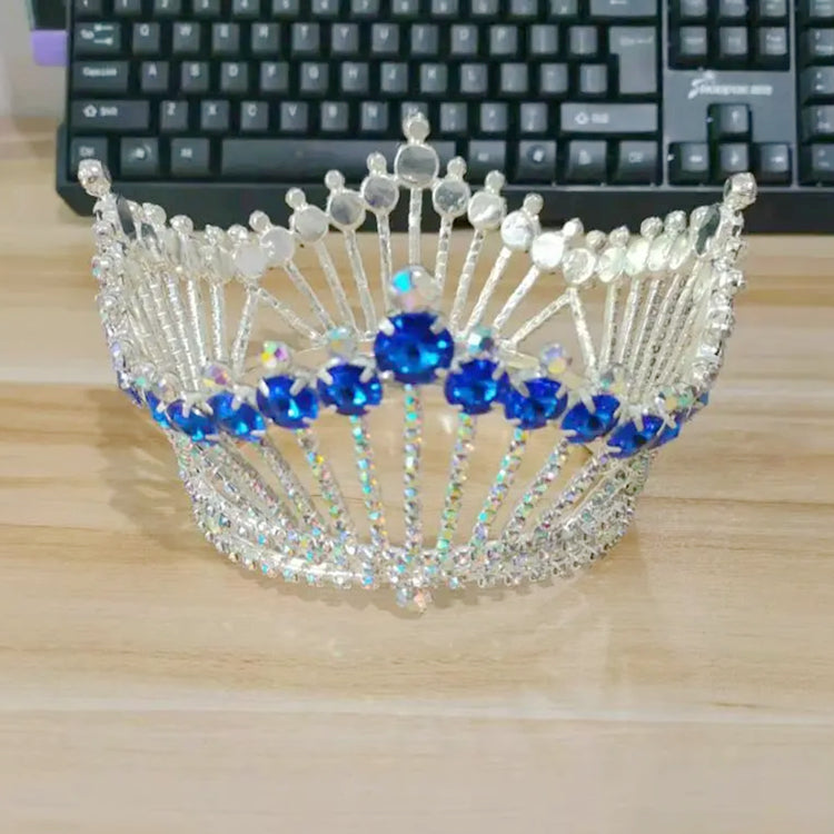 Wedding Accessories full round Queen crown Pageant For Women