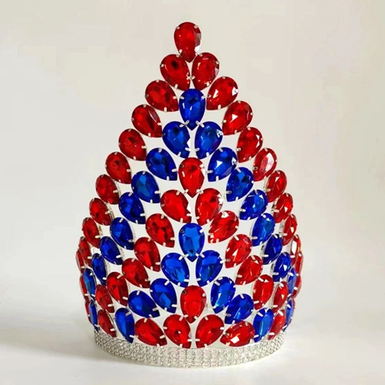 Gorgeous Crystal Pageant Tiaras And Crowns Large Tall Queen Crown For Women