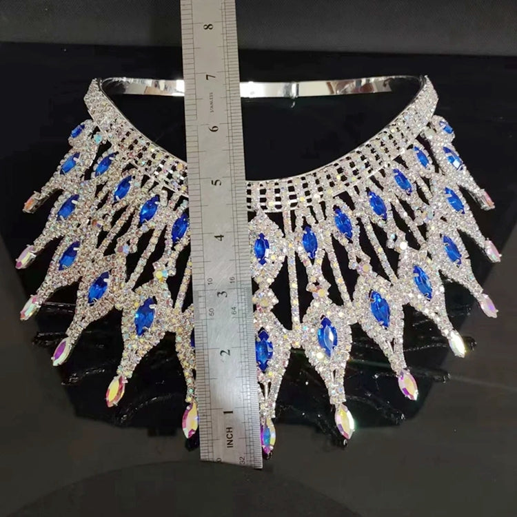 Beauty Queen crown Contoured Band Rhinestones Women Tiara For Pageant Or Party