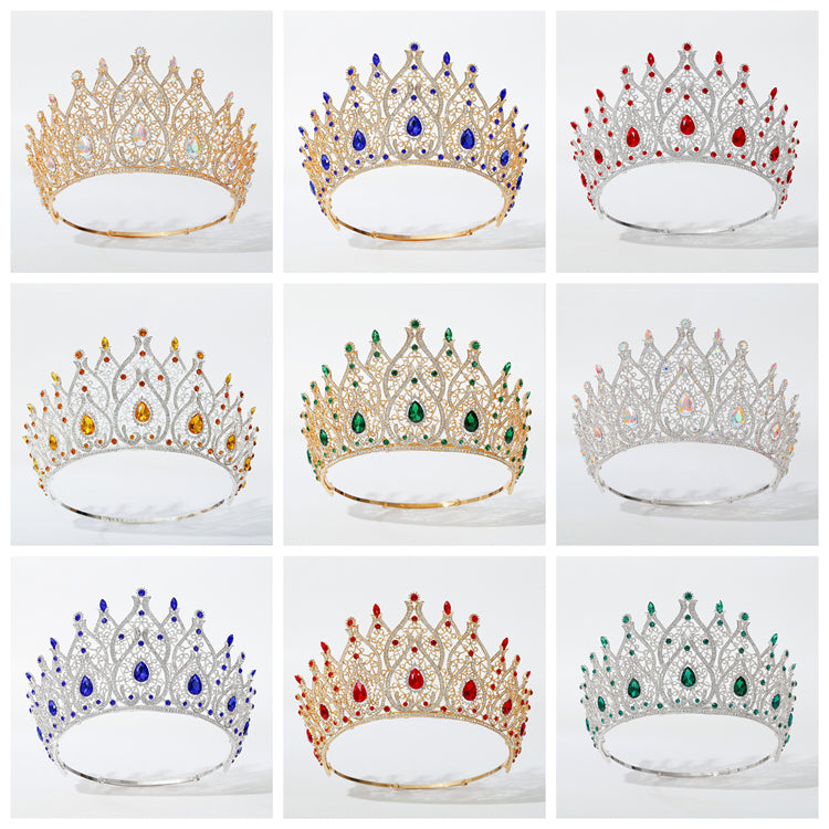 Wedding Tiaras And Crowns Beauty Women Crown Birthday Party Decoration