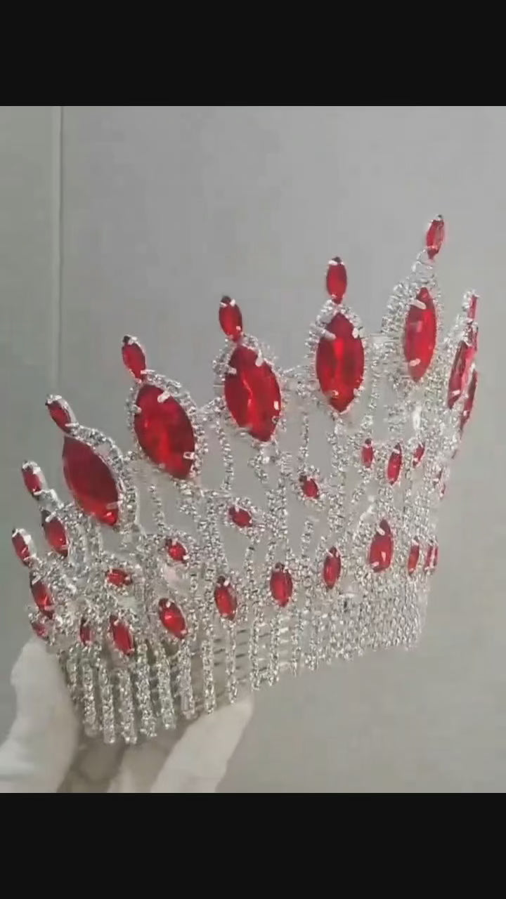 Luxury Pageant Tiaras And Crowns Comfort Band Beauty Queen Head Crown