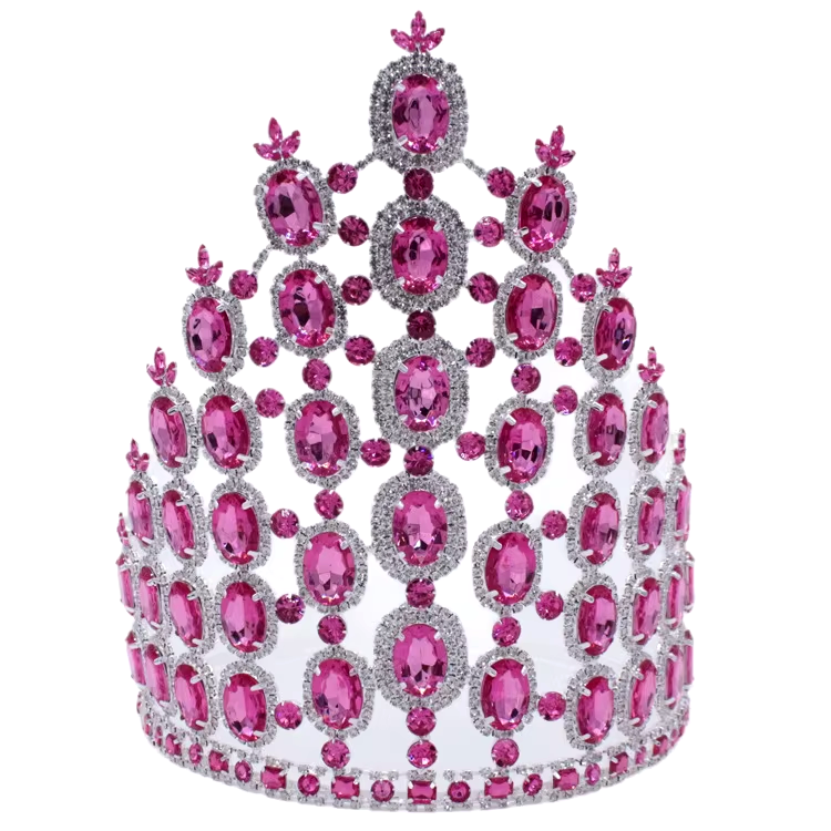10" tall pageant crown for women